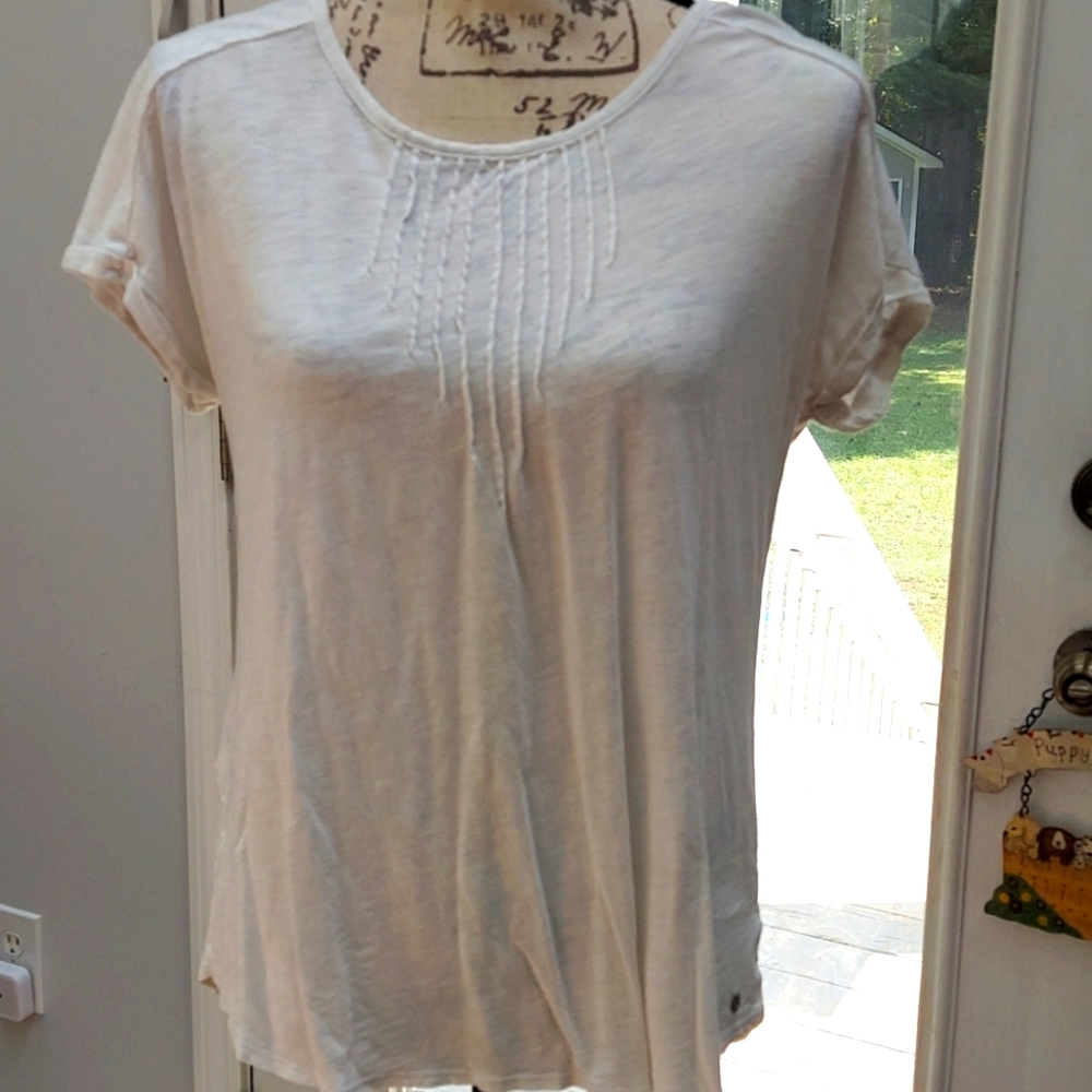 Eddie Bauer size Medium white top